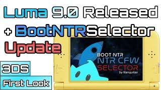 Luma 9.0 Released! - How to Update + Update BootNTRSelector - Are Crashes Fixed?