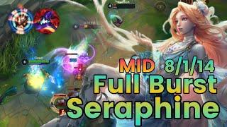 Seraphine Gameplay | Full AP | Unstoppable Singer | League of Legends: Wild Rift