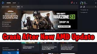 Fix COD Warzone 2.0 Crashes After The New *AMD UPDATE* v23.9.2