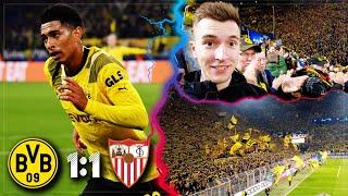 DORTMUND vs SEVILLA 1:1 Stadion Vlog  BVB nutzt Chance nicht! Geile Stimmung in der CL!