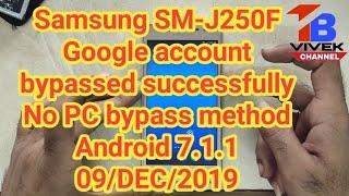 New Way 2019 FRP BYPASS J250F bypass google android 7.1.1  Without Pc  Calculator method Not work