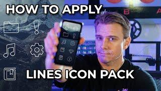 Lines Icon Pack | How to Apply Icon Packs on Android