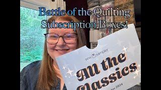 Battle of the Quilting Subscription Boxes - SEW SAMPLER - September 2024