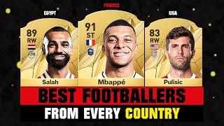 Top 3 Best Players of EVERY COUNTRY *All Nations*  ft. Mbappe, Salah, Pulisic…