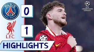 Paris Saint-Germain vs Liverpool (0-1) | All Goals & Extended Highlights | Champions League 2024/25