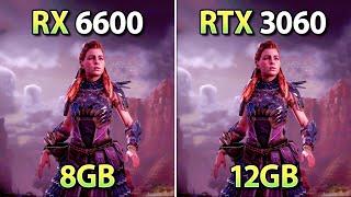 RX 6600 vs RTX 3060 | Test in 11 New Games + FSR 3.1 Frame Generation