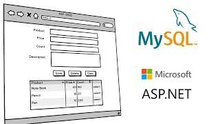 C# Asp.Net With MySQL - Insert, Update, Delete and View All
