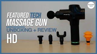 Percussion Massage Gun Review and Unboxing - Best Massage Gun 2020 - Best Budget Massage Gun 2020