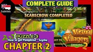 (Chapter 2) - Puzzle 3 - Virtual Villagers Origins 2 - Scarecrow Completed Guide