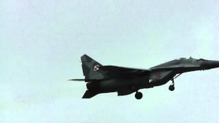 ILA 2014 Berlin Air Show: Ankunft MiG-29 Mikojan-Gurewitsch