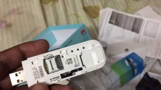 Huawei Unlocked E8372 4G/LTE Wi-Fi Dongle - White, unboxing part 2