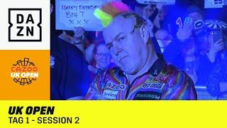 Auch für Price, MVG und Wright geht`s los: Tag 1 - Session 2 | UK Open | DAZN Highlights