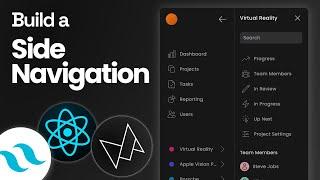 Build a Side Navigation with TailwindCSS and Framer Motion