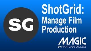 MAGIC Project Management for a Film using Shotgun Software