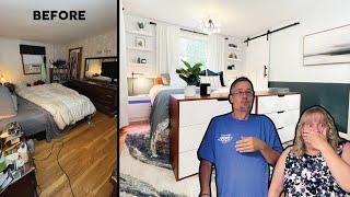 Surprising My Parents with a Bedroom & Bathroom Transformation!