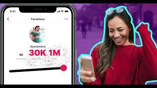 Tiki App - Gain 30k+ Tiktok followers 1M likes - Download Today - Numerator_1