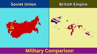 Soviet Union (USSR) vs British Empire - Military Comparison
