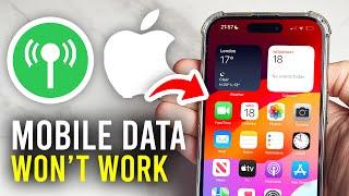 How To Fix Mobile Data Not Working On iPhone - Full Guide