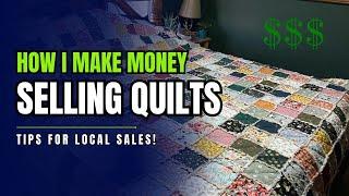 How I Make Money Selling Rag Quilts