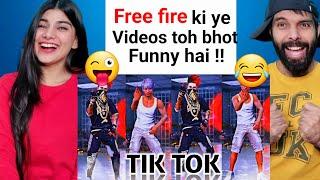 Free Fire Tik Tok Video | Reaction On Free Fire Tik Tok || Garena Free Fire ||