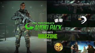The Throwback Audio Pack Bundle in Warzone Mobile #warzone #warzonemobile