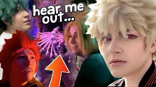 WHAT DID DENKI SAY??  | Cosplay in PUBLIC [ My Hero Academia ] Meow Wolf Vlog