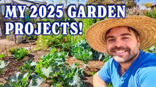 The Garden Projects I Am Working On In 2025!