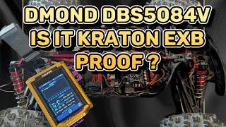 DMOND DBS5084V 50KG servo running test in K6 EXB