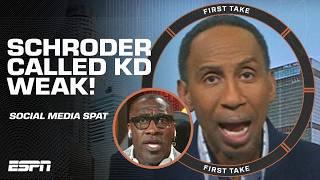 Dennis Schroder called Kevin Durant WEAK  Stephen A. & Shannon Sharpe SOUND OFF ️ | First Take