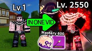Noob To Max Level As Katakuri in One Video! [Blox Fruits]