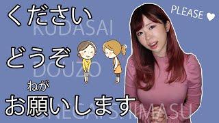 KUDASAI is RUDE? How to say PLEASE properly in Japanese