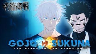 GOJO VS SUKUNA JUJUTSU KAISEN MANGA JJK 221 "COMPLETE FAN ANIMATION" AUDIO HINDI "sub in English"