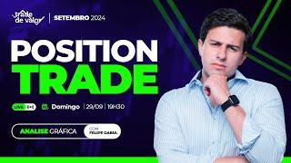 Position Trade com o Felipe (Semana de 30 de Setembro a 04 de Outubro) | Ibovespa fez pullback!