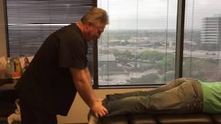 Foot Adjustments & Whole Body Adjustments By Houston Chiropractor Dr Gregory Johnson