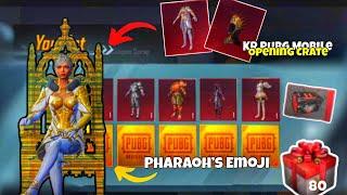 PUBG Mobile KR Opening Premium Crate | PUBG Mobile Korea Opening Crate’s |OpeningNew Pharaoh’s Emoji