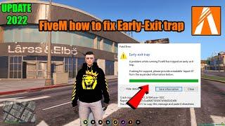 FiveM how to fix Early-Exit trap | FiveM Fatal Error | 2023