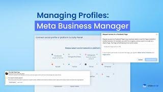 Managing clients via Meta Business Manager