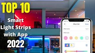 Top 10: Best LED Smart LED Strip Lights 2022 | Music Sync Color Changing LED Tape