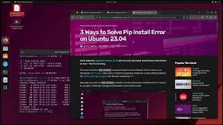 Ubuntu 23.04 and Debian python pip install doesnt work use pipx instead