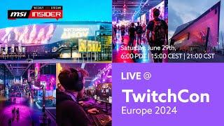 Live @ TwitchCon 2024 Europe