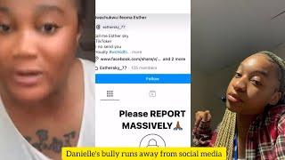 Danielle Yul Edochie's bully Deletes Video as she private her page over massive Report's