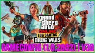 GAMECONFIG (1.0.2802.0) V30 | UPDATE YOUR GTA V TO VERSION 1.0.2802.0