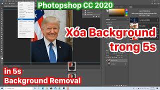 Photoshop CC 2020 - Background Removal in 5 seconds