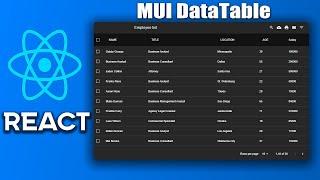 React - MUI Datatables API con Axios