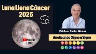 Luna Llena de Cáncer del 13 de enero, primera del 2025. Signo a Signo