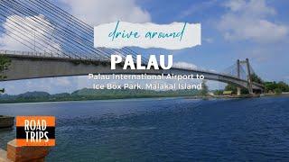 Drive from Palau International Airport to the Ice Box Park, Malakal Island • Palau • GoPro Drive 4K