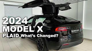 New 2024 Tesla Model X Plaid Review! With New Cameras, Interior Gadgets And More