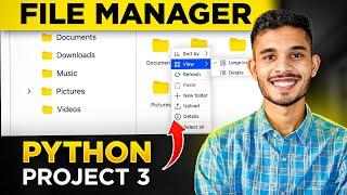 File Management App In Python | Python Project for Beginners