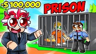 Spending $100,000 to build BIGGEST PRISON in Roblox!