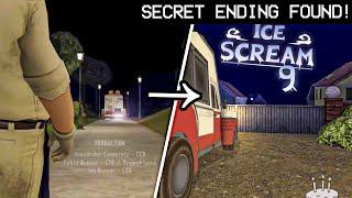 I FOUND 'ICE SCREAM 9' ENDING! (outside the map) | Ice Scream 8 [Secret Ending] Out of Bounds